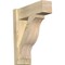 Ekena Millwork Funston Block Rough Sawn Outlooker, Douglas Fir, 6"W x 16"D x 20"H OUT06X16X20FST05RDF - alternate 1